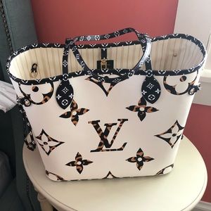 Louis Vuitton Jungle Neverfull Ivory